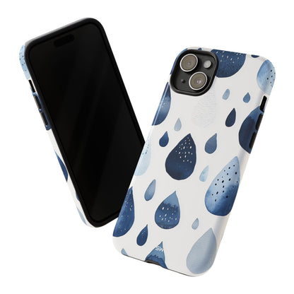 Droplets Flow Softly - iPhone Case