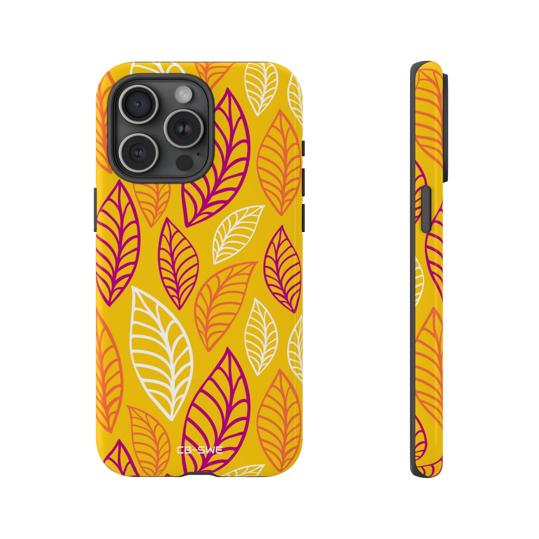 Vibrant Leaf Symphony - iPhone Case