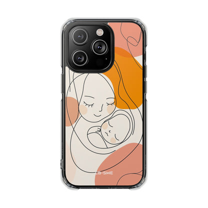 Mother Embraces Child iPhone Case - Impact