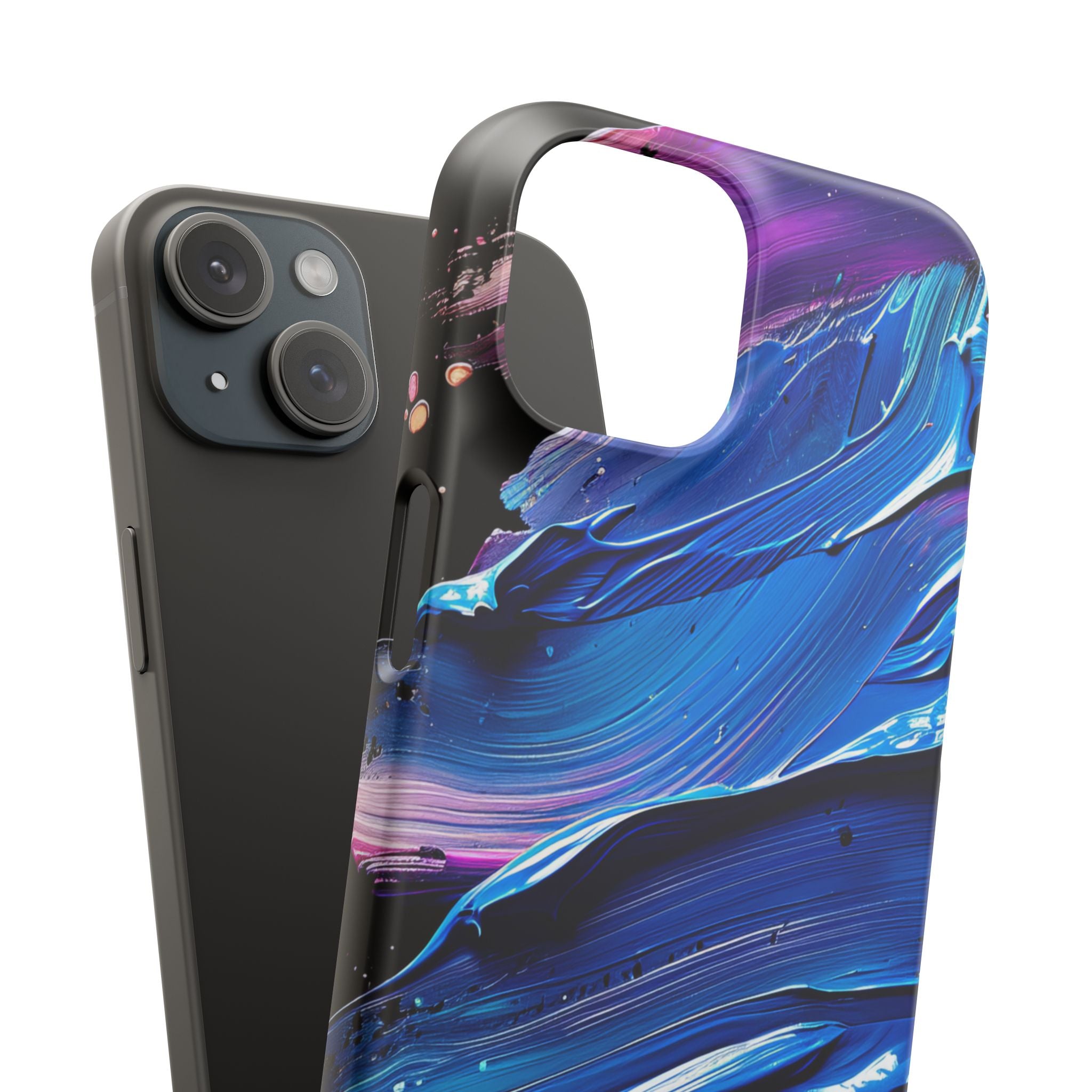 Ethereal Energy Flow iPhone 15 - Slim Phone Case