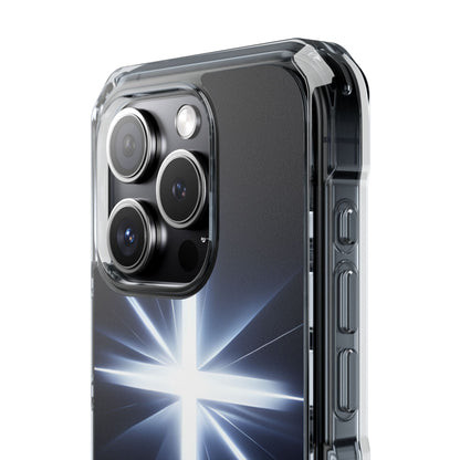 Glowing Crossburst iPhone 15 Pro Case - Impact