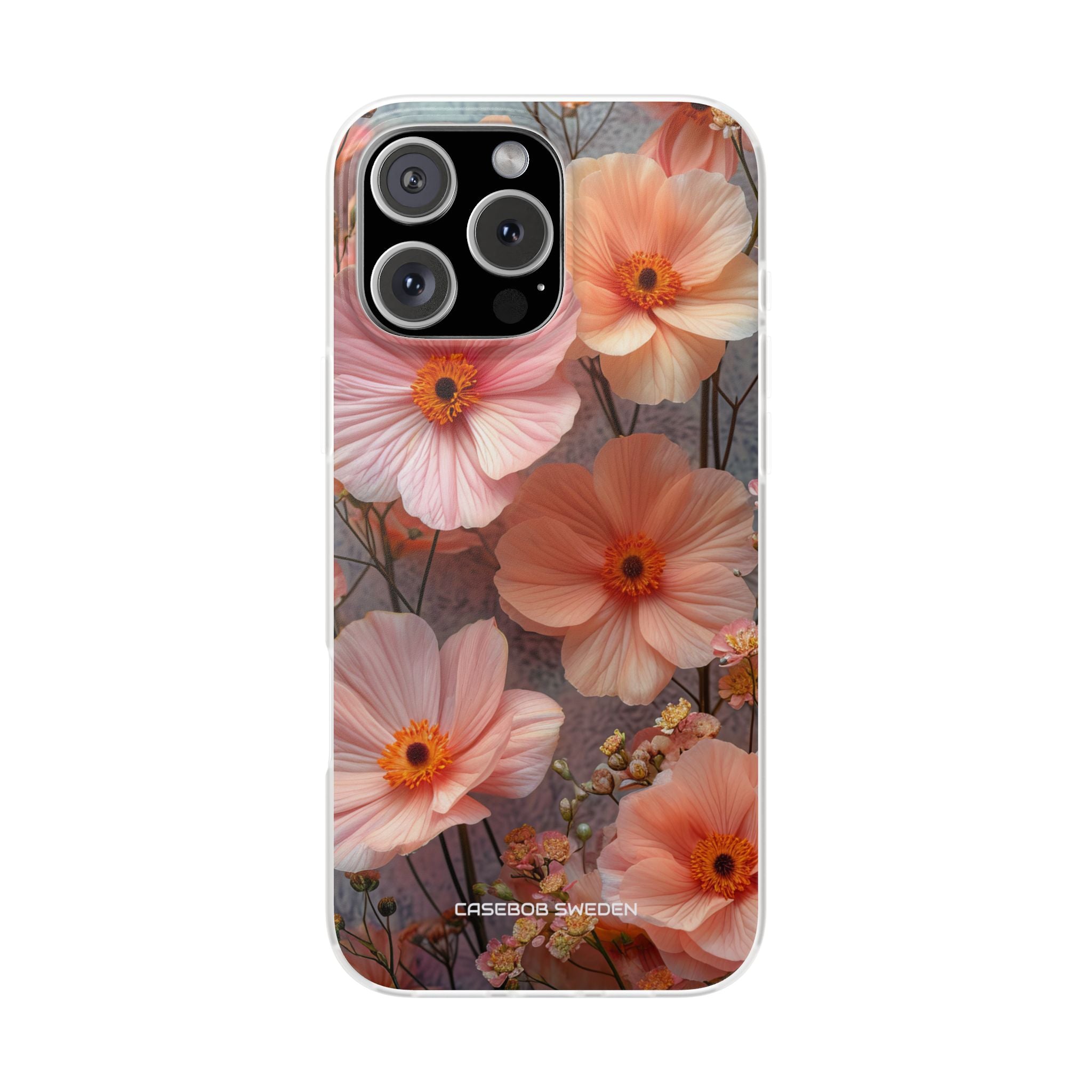 Serene Botanical Blooms - Flexi iPhone 16 Phone Case