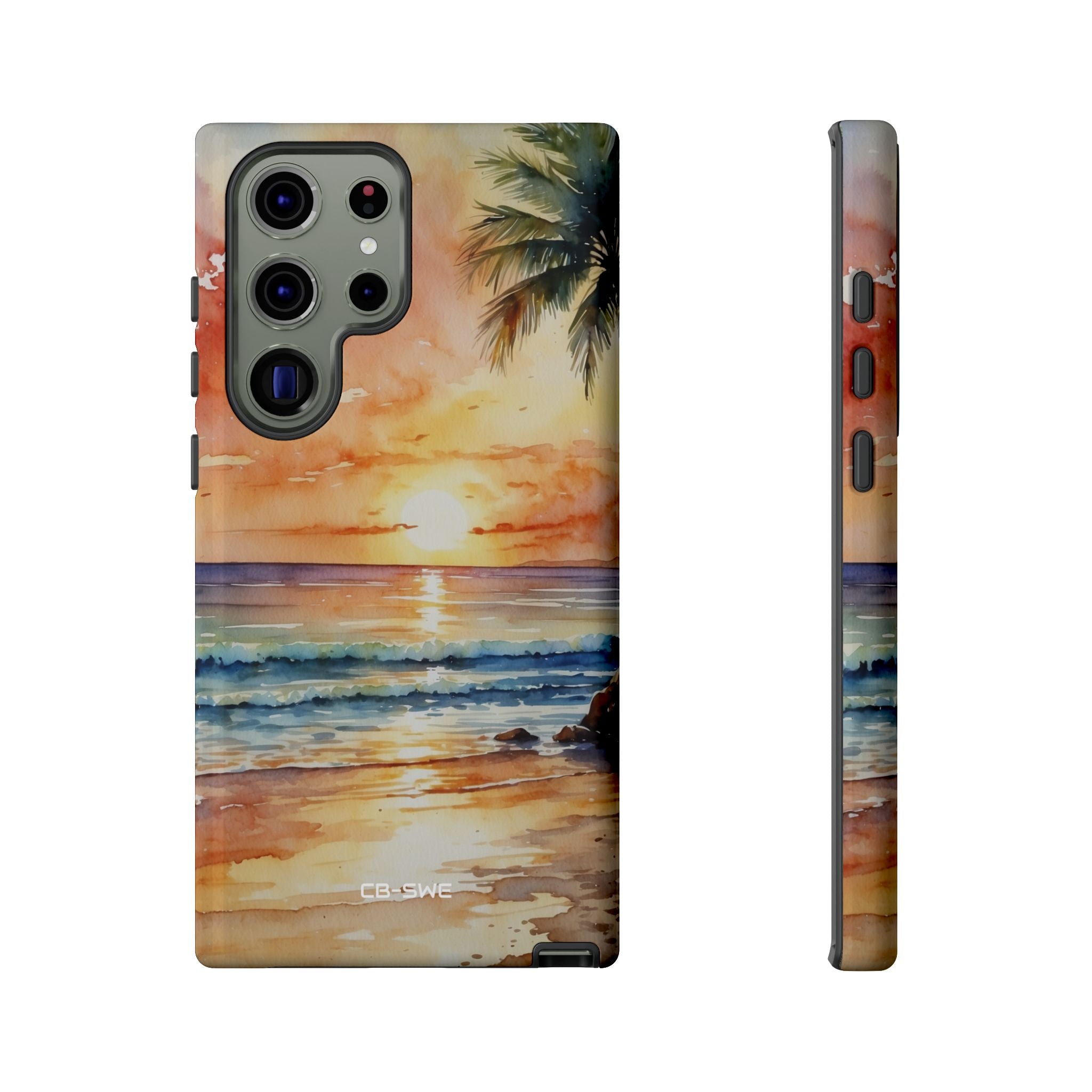 Sunset Kisses Ocean - Samsung Case
