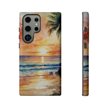 Sunset Kisses Ocean - Samsung Case