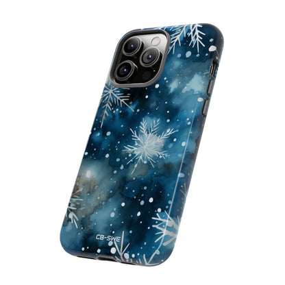 Winter Snowflakes Dance - iPhone Case