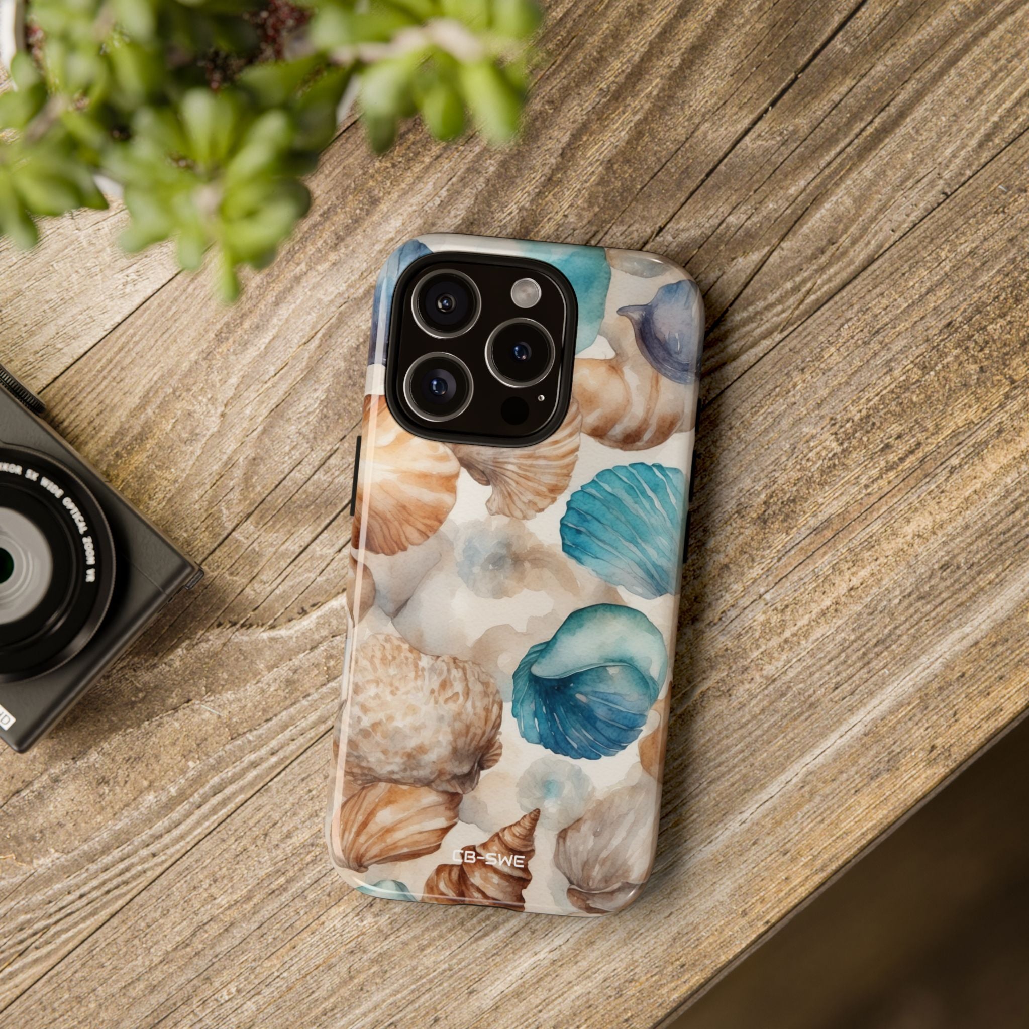 Seashells Embrace Shore - iPhone Case
