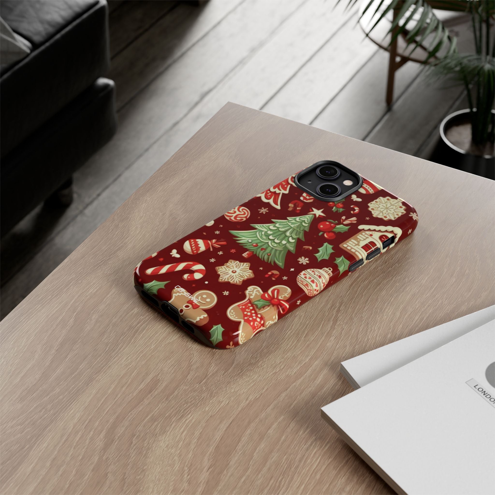 Gingerbread Joy Awaits - iPhone Case
