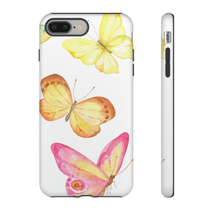 Watercolor Butterflyes - Protective Phone Case