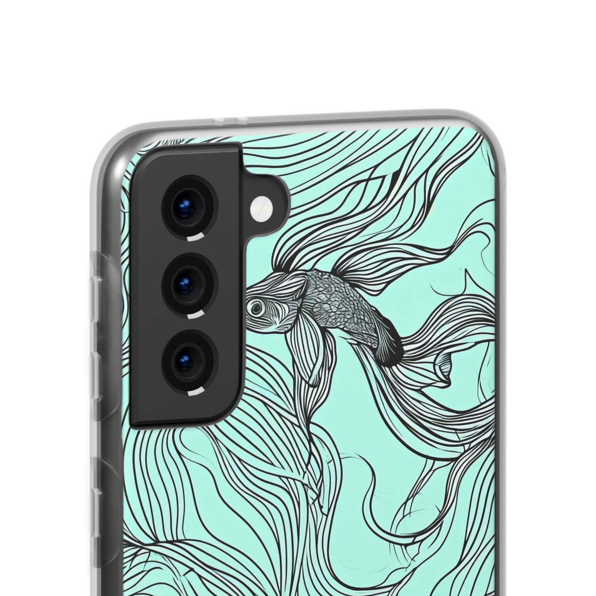 Aqua Serenity | Flexible Handyhülle für Samsung Galaxy