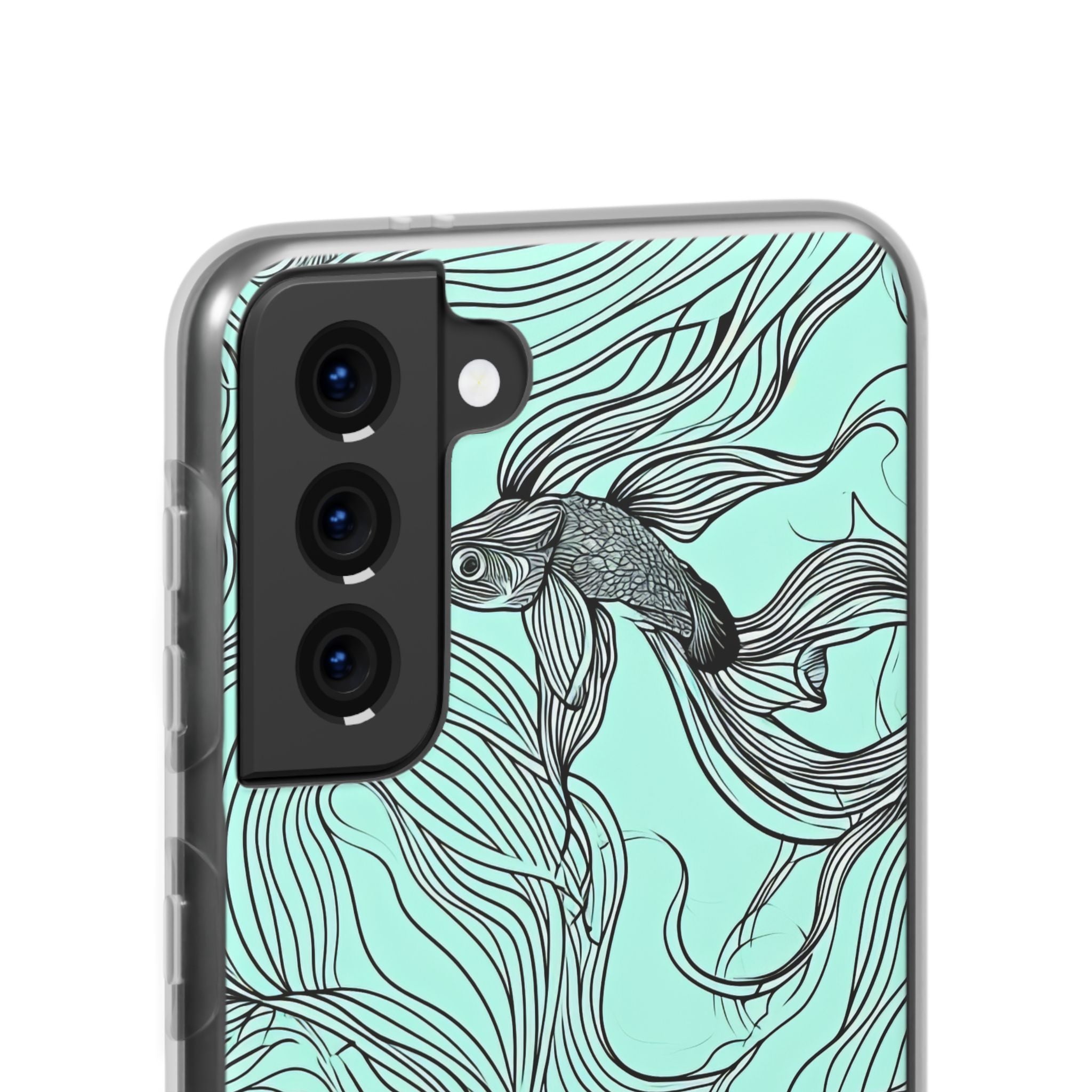 Aqua Serenity | Flexible Phone Case for Samsung Galaxy