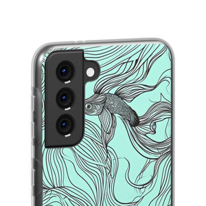 Aqua Serenity | Flexible Handyhülle für Samsung Galaxy