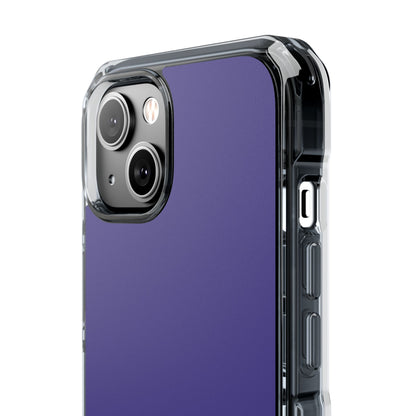 Dark Slate Blue - Clear Impact Case for iPhone