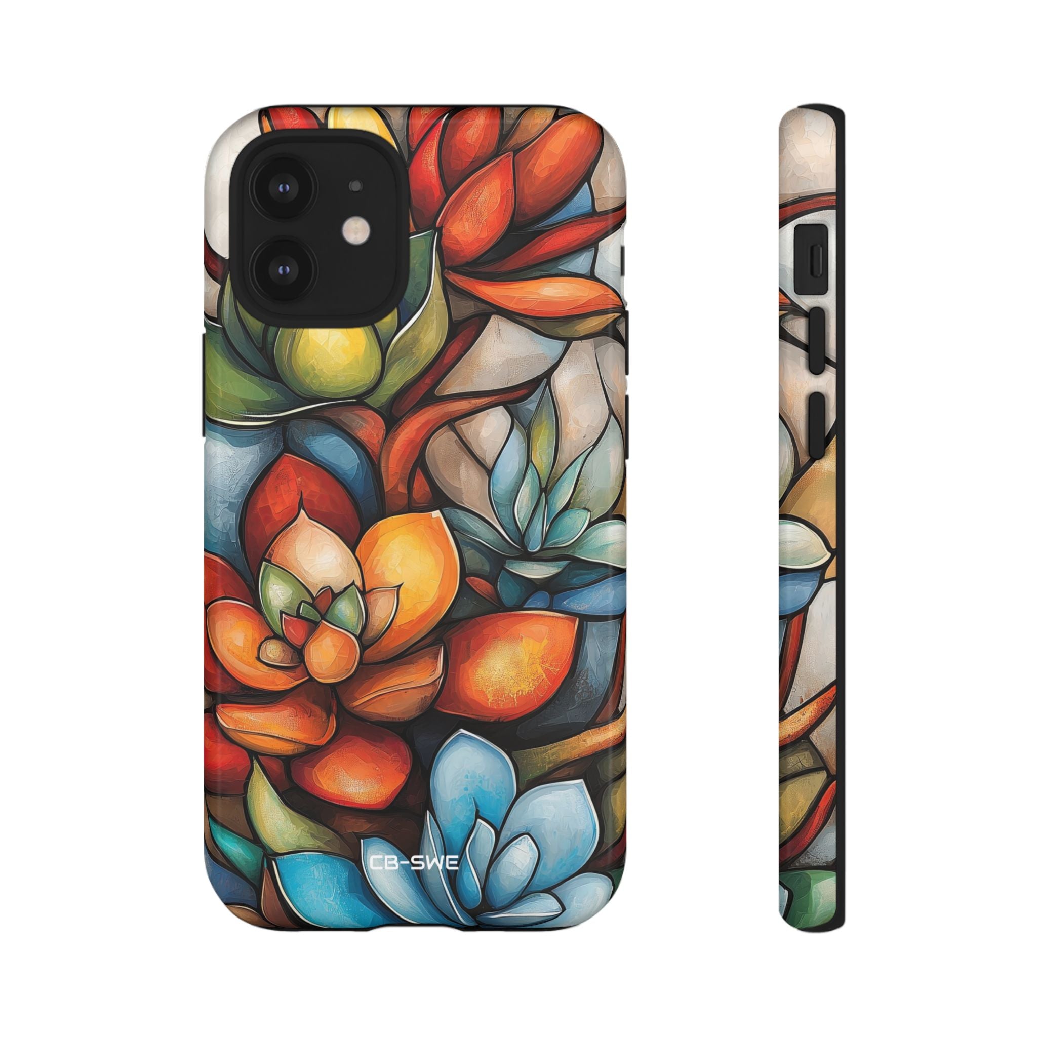 Vibrant Succulent Glow - iPhone Case