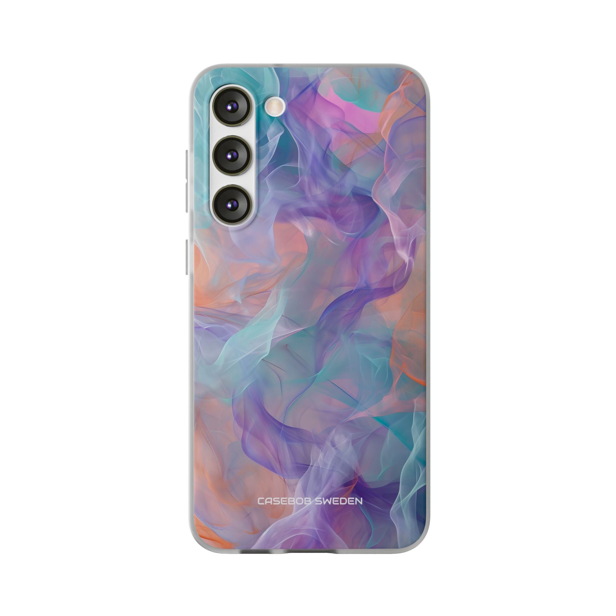 Dreamy Teal Flow - Flexi Samsung S23 Phone Case