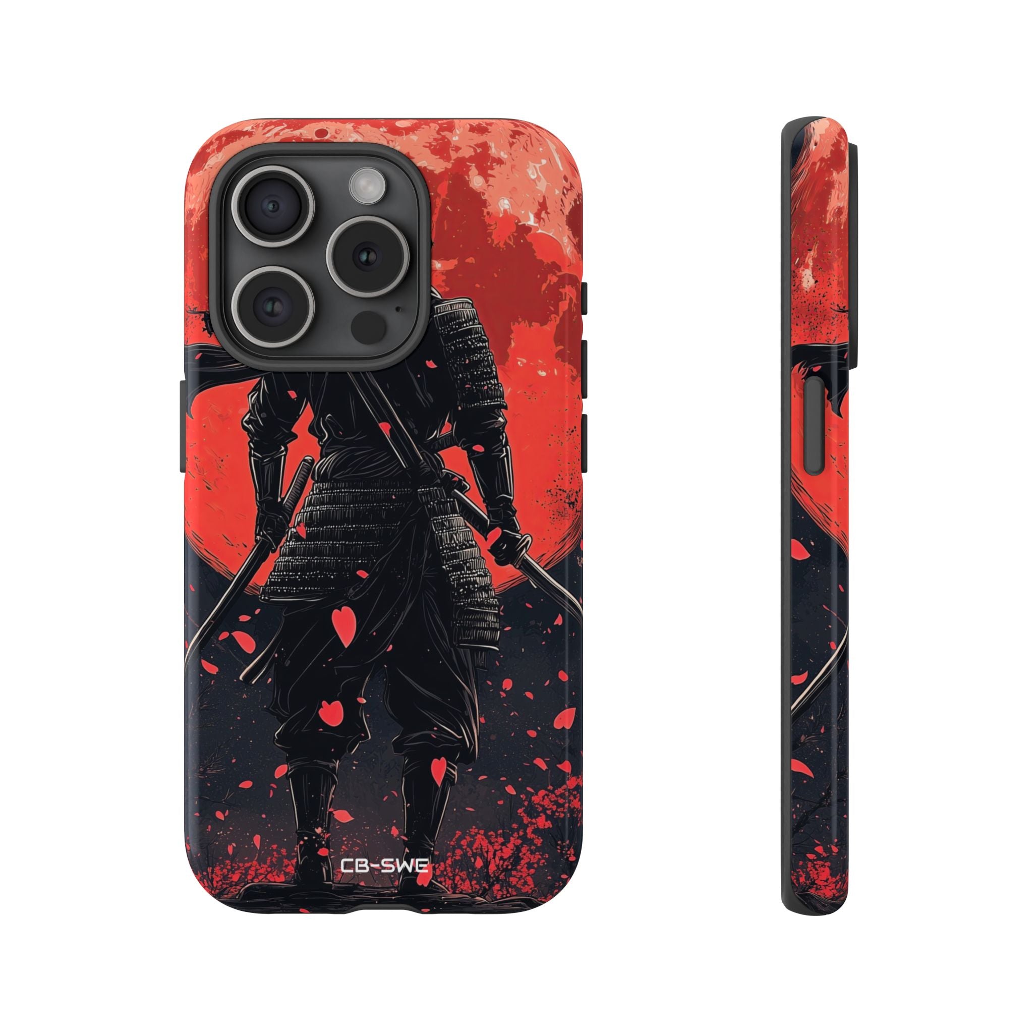 Ninja Faces Moon - iPhone Case