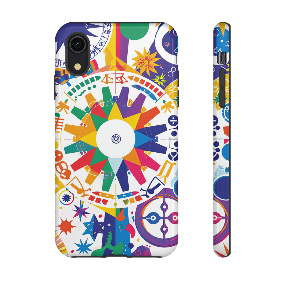 Celestial Horoscope Whirl - Protective Phone Case