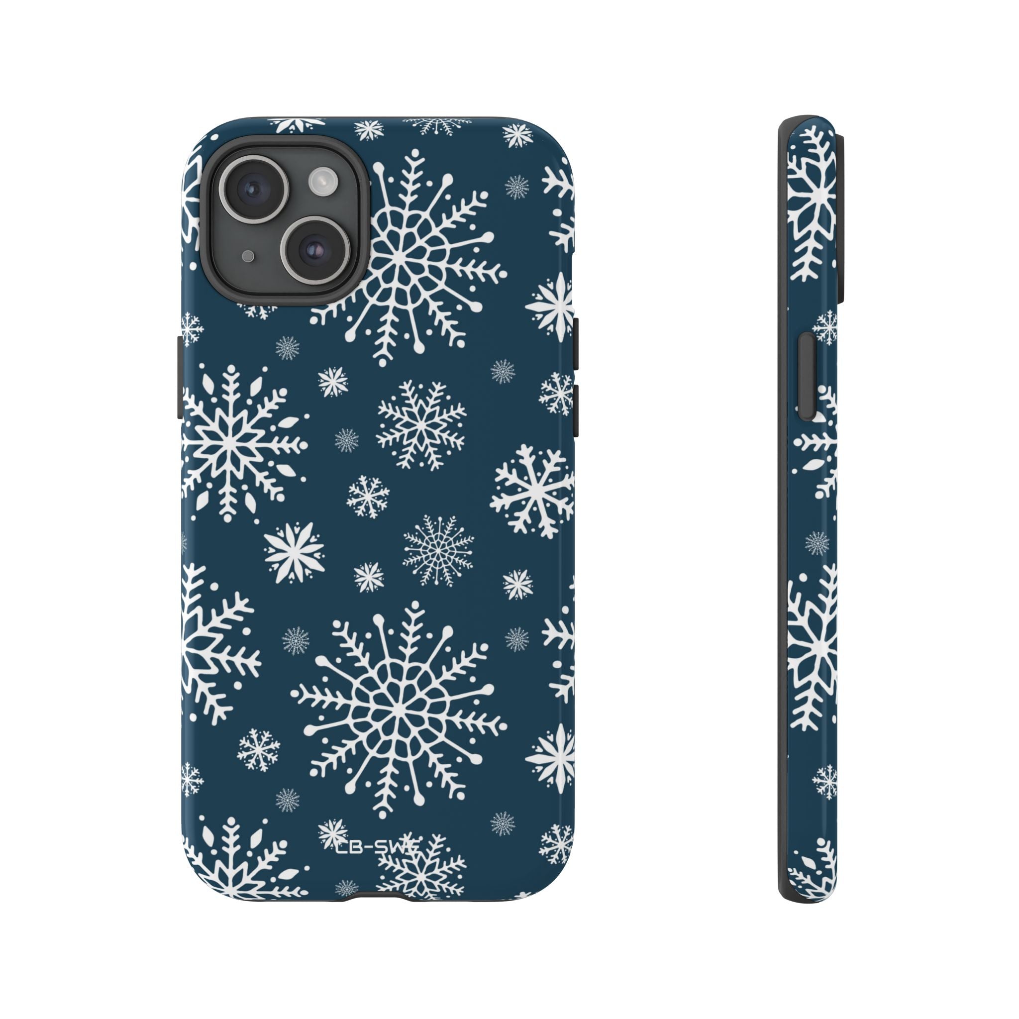 Snowflakes Dance Gracefully - iPhone Case