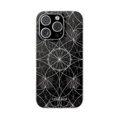 Radiant Petal Orbit iPhone 16 Pro Case - Soft