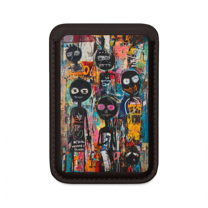 Wide-Eyed Faces Wallet – MagSafe Ready