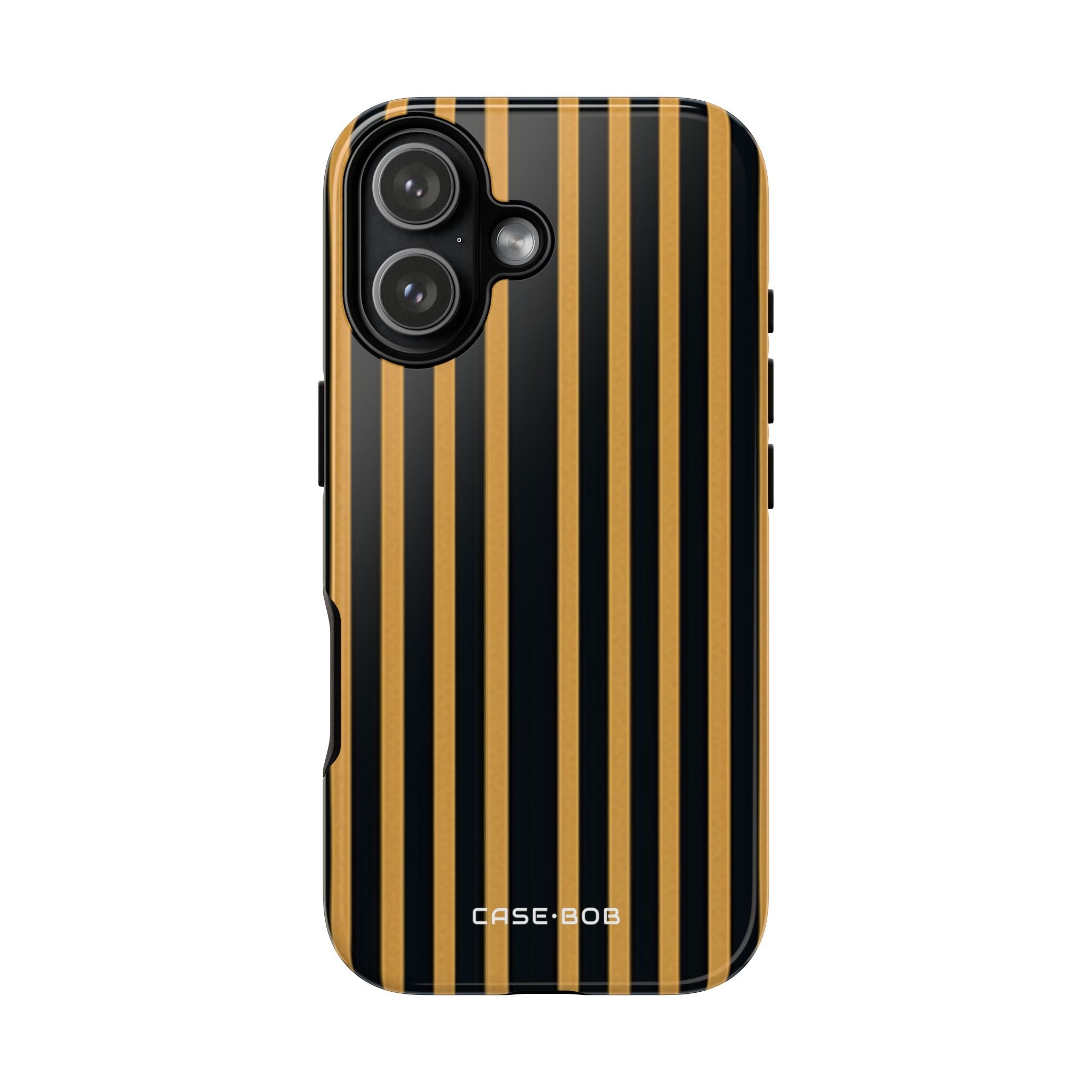 Golden Stripes iPhone 17 Case - Tough