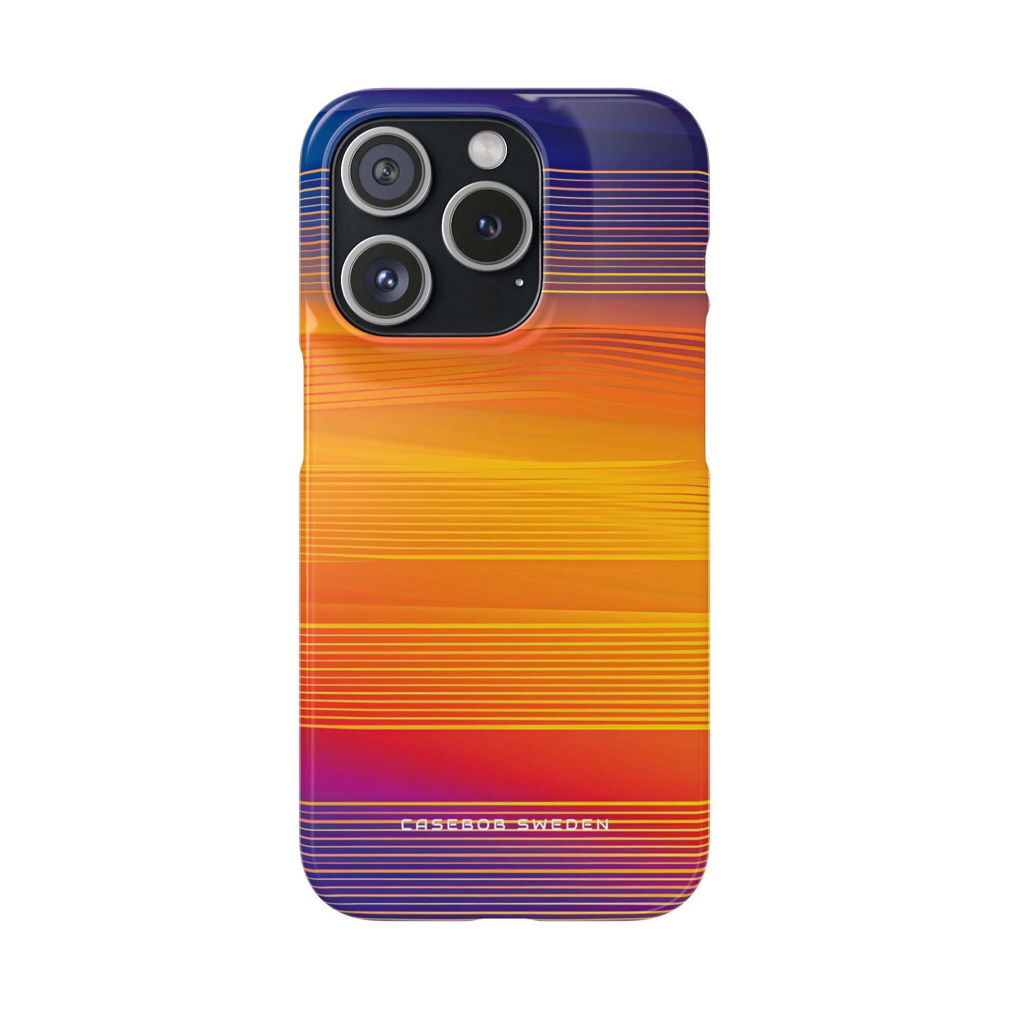 Gradient Sunset Flow iPhone 15 - Slim Phone Case