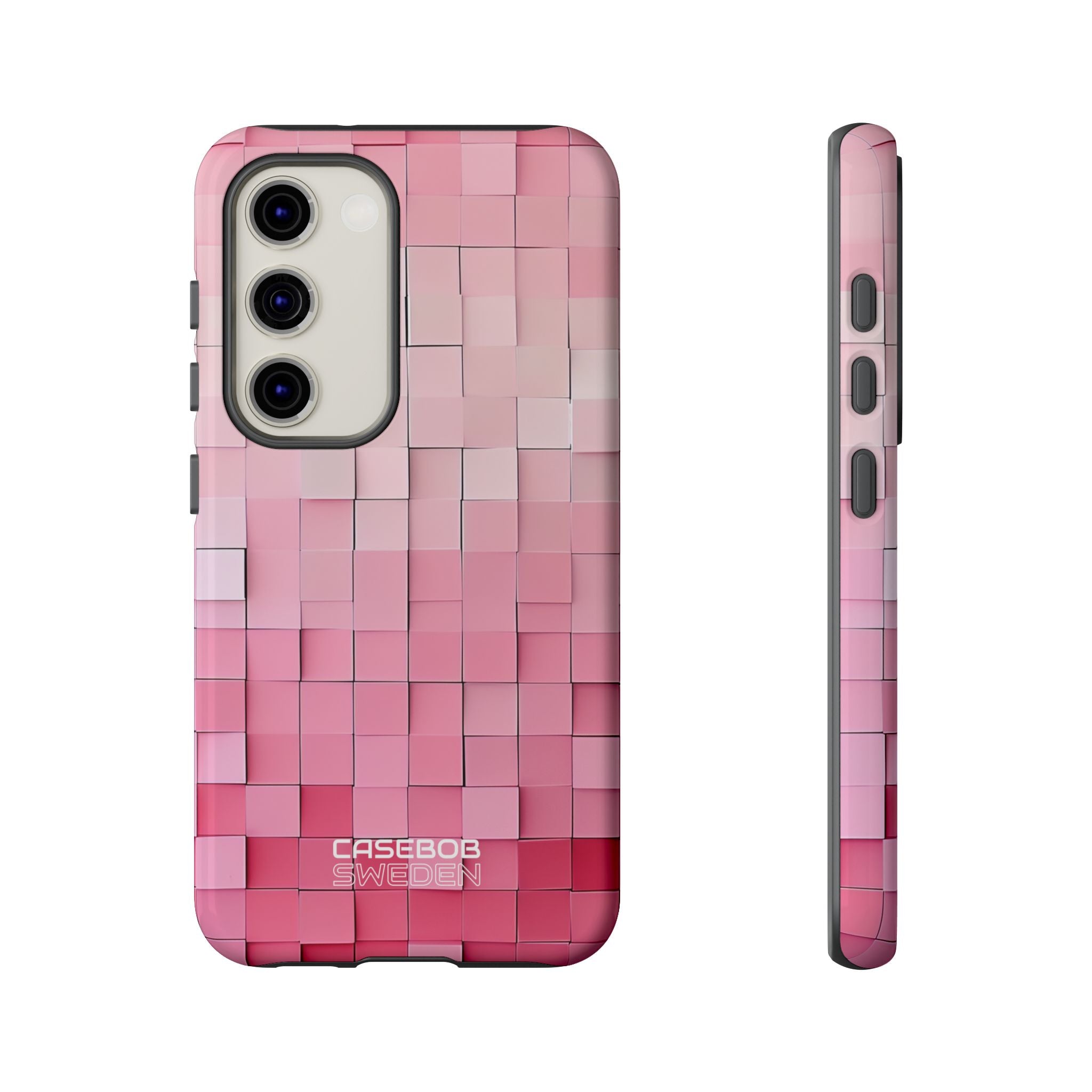 Pink Mosaic Glow Samsung S23 - Tough