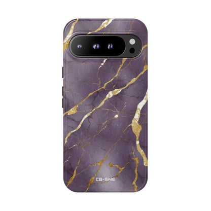 Golden Veins Flowing - Google Pixel Case