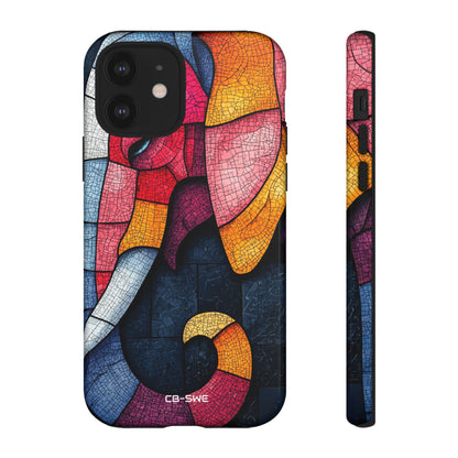 Elephant Reflects Light - iPhone Case
