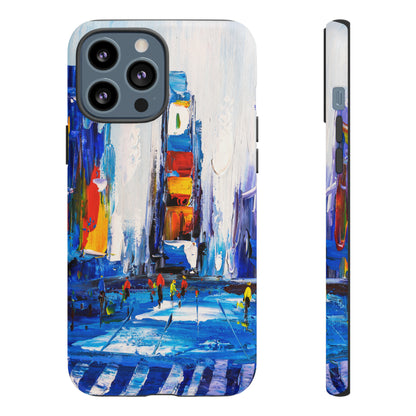 Oil Painting - City View of New York - Protective Phone Case