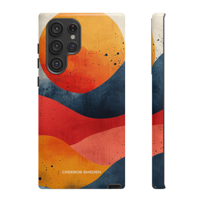 Sunburst Waves - Tough Samsung S22 Phone Case