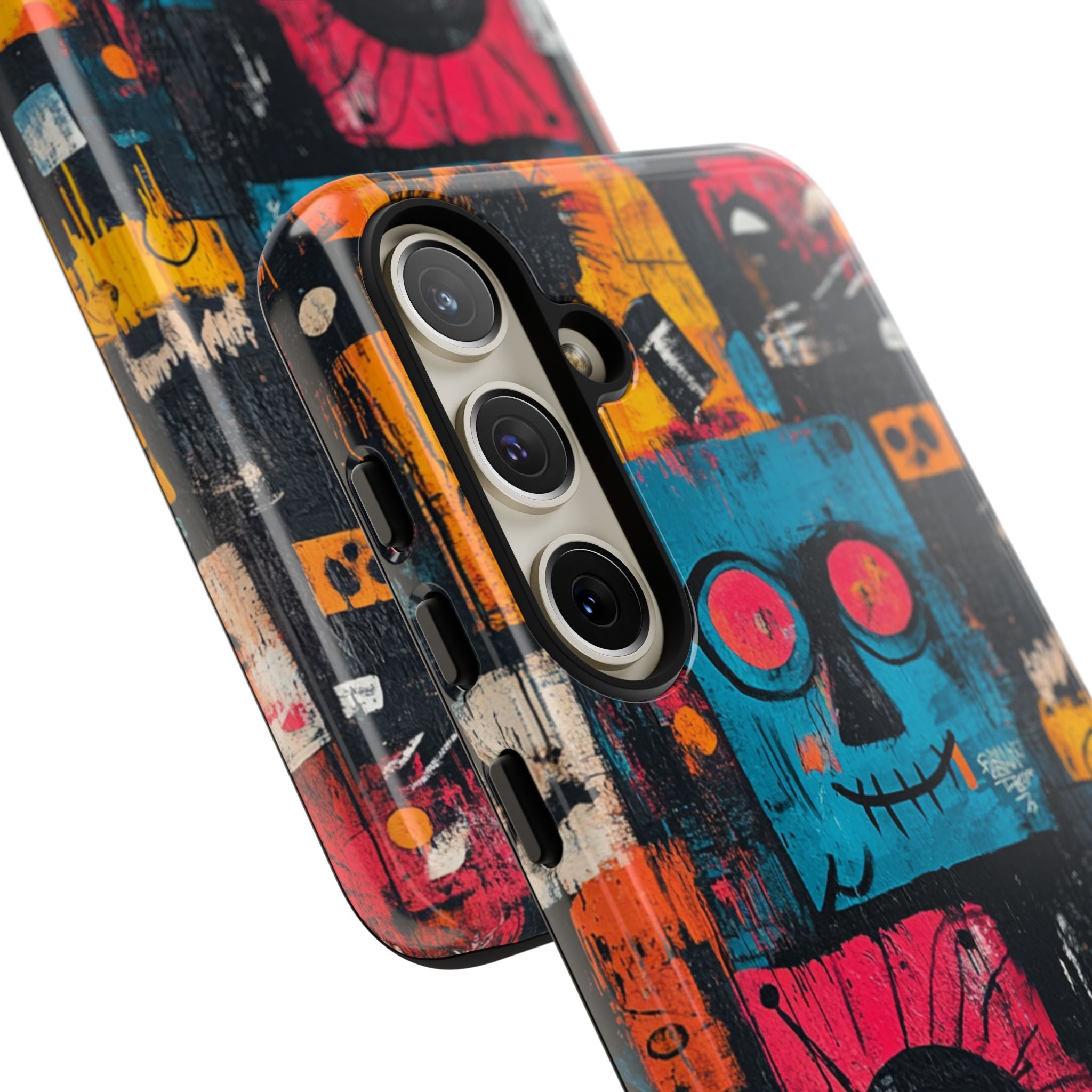 Blue Stitch Smile Samsung S24 Plus Case - Tough