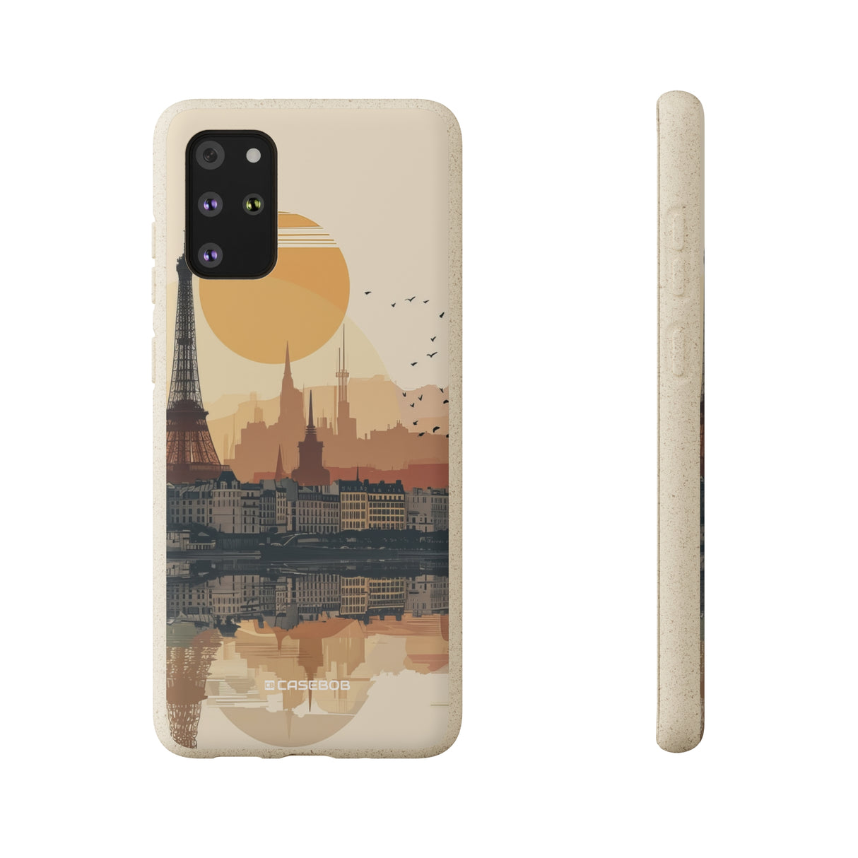 Parisian Sunset Serenity | Biodegradable Phone Case