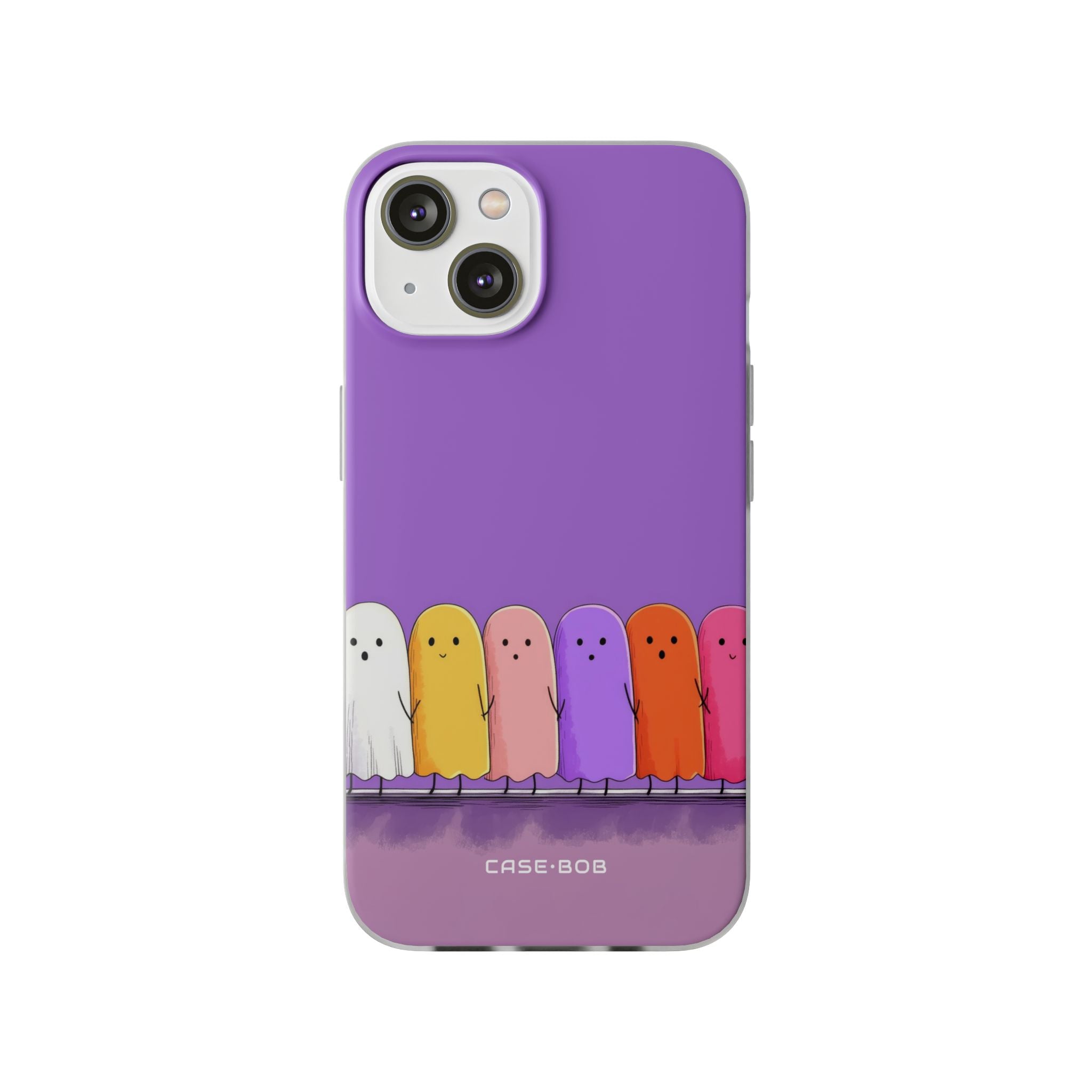 Colorful Ghosts iPhone 14 Case - Soft