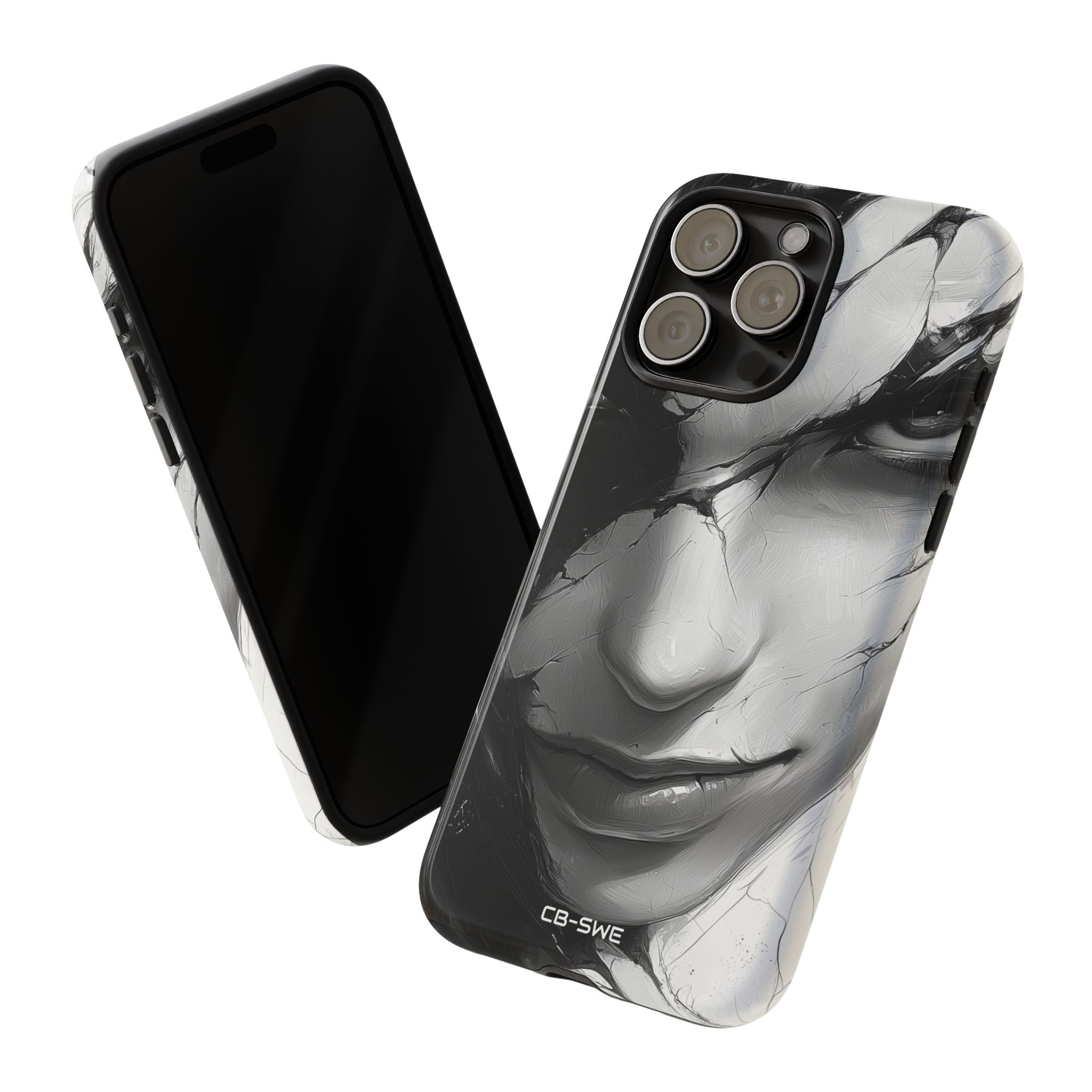 Shattered Gaze Reflects - iPhone Case