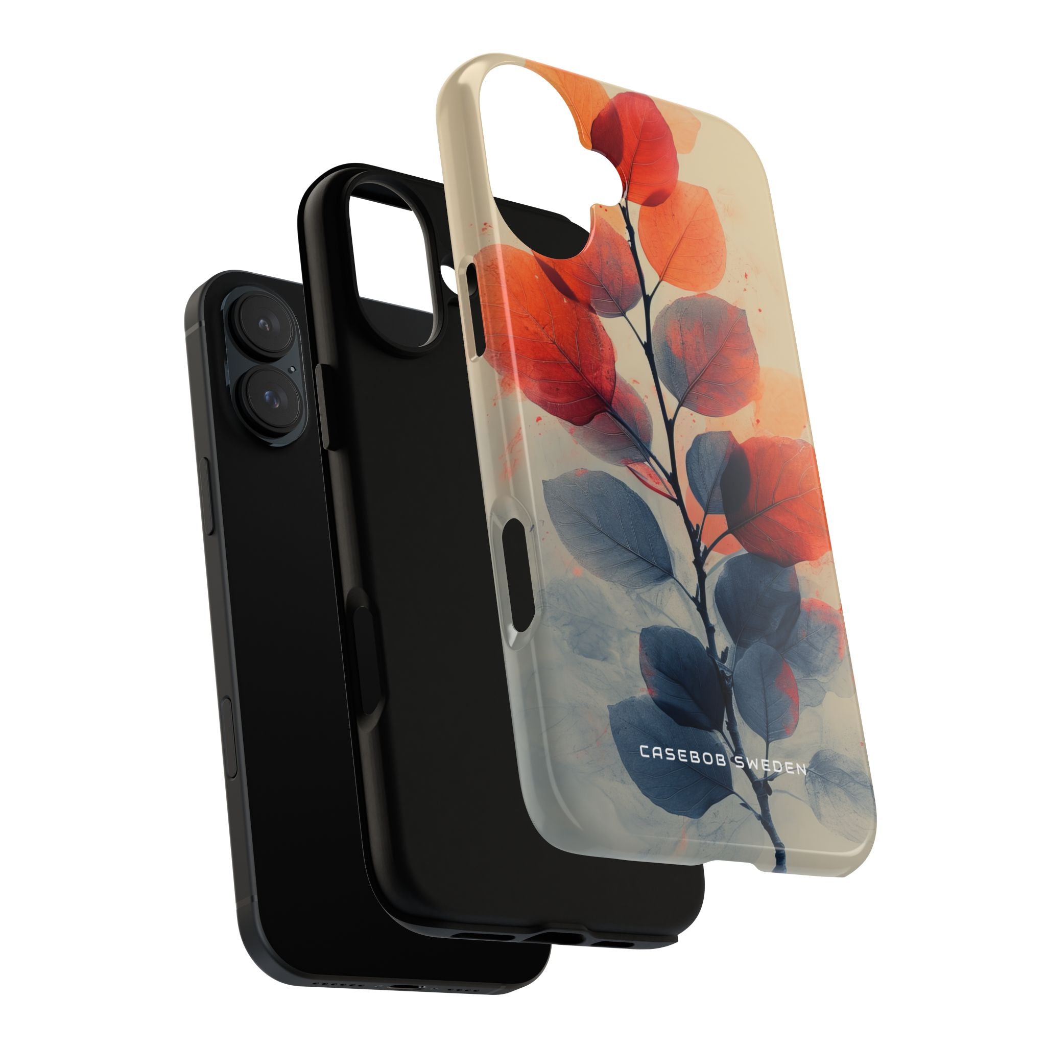 Ethereal Leaf Harmony iPhone 16 - Tough Phone Case