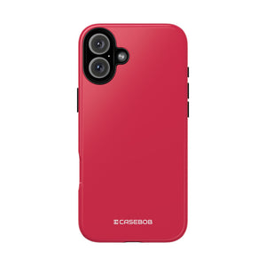 Vibrant Red Minimalist Canvas - for iPhone 16