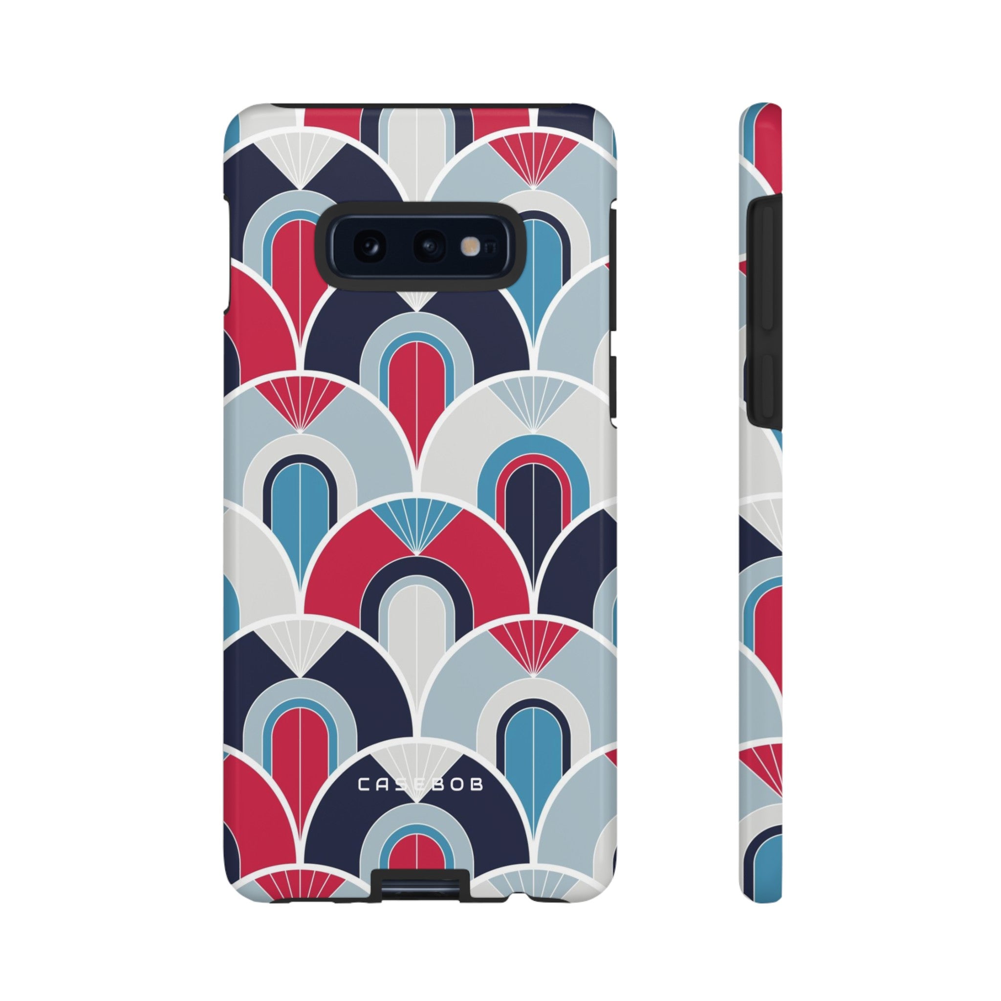 Blue Retro - Protective Phone Case