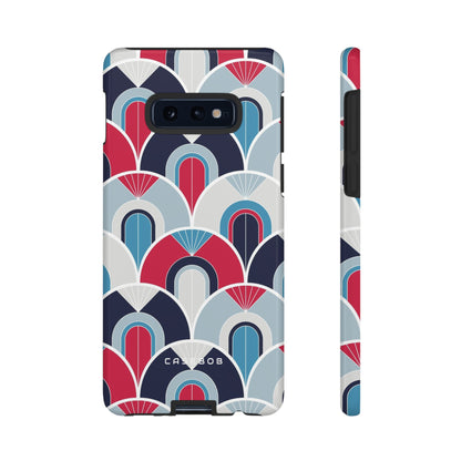 Blue Retro - Protective Phone Case