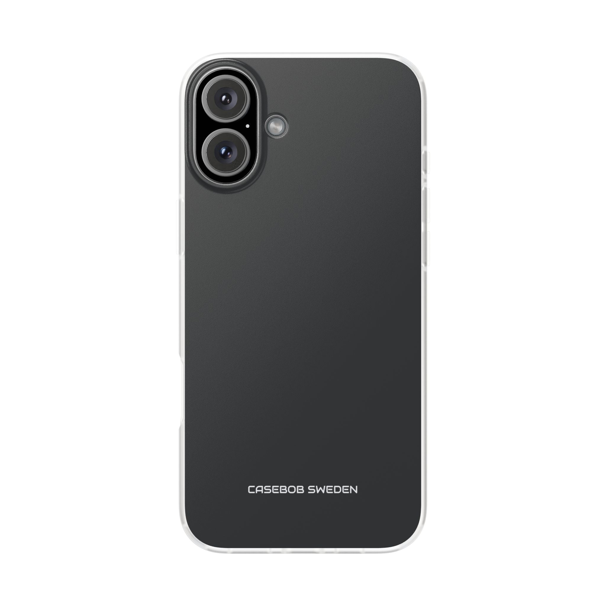 Graphite Black - Flexi iPhone 16 Phone Case