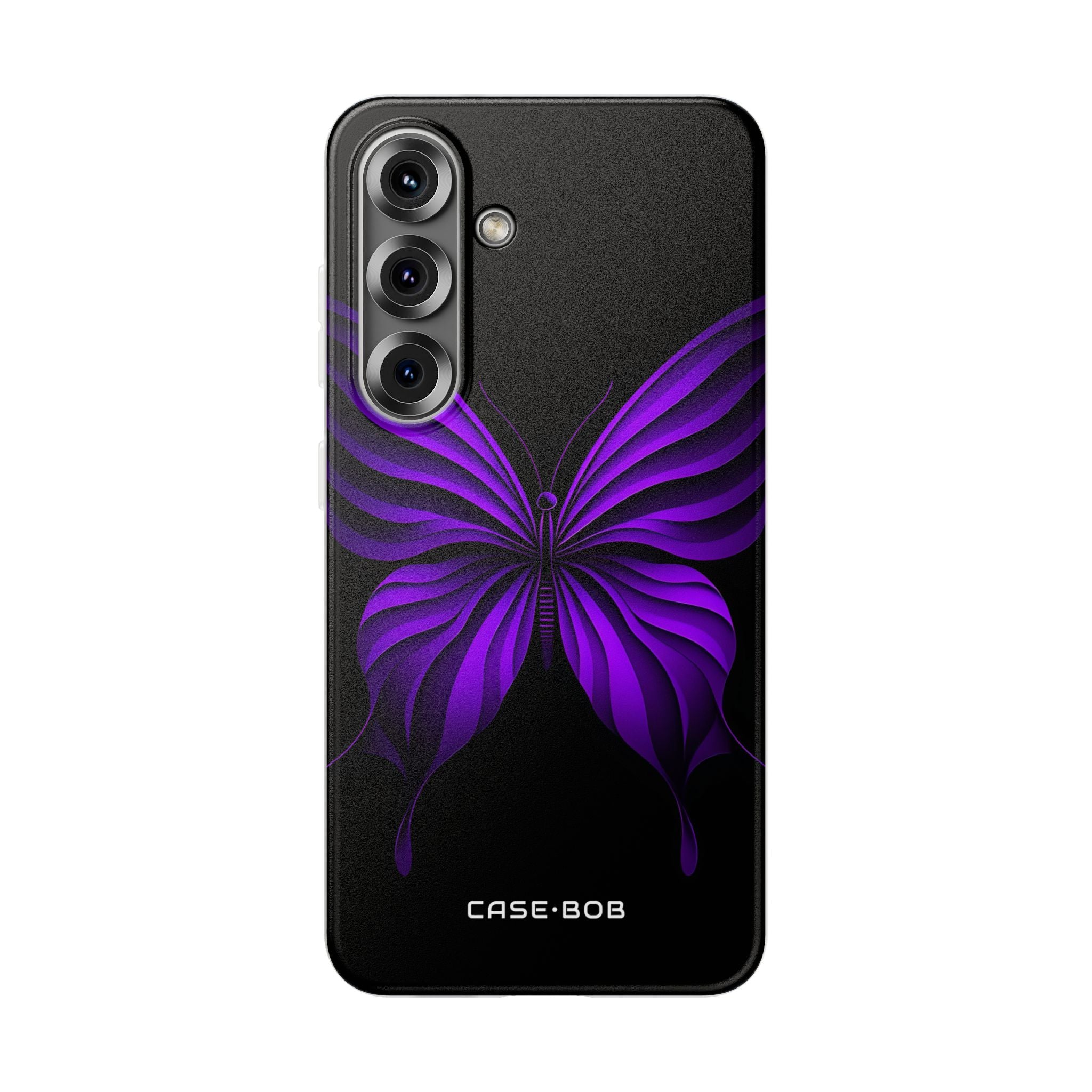 Violet Monarch Samsung S25 Plus Case - Soft