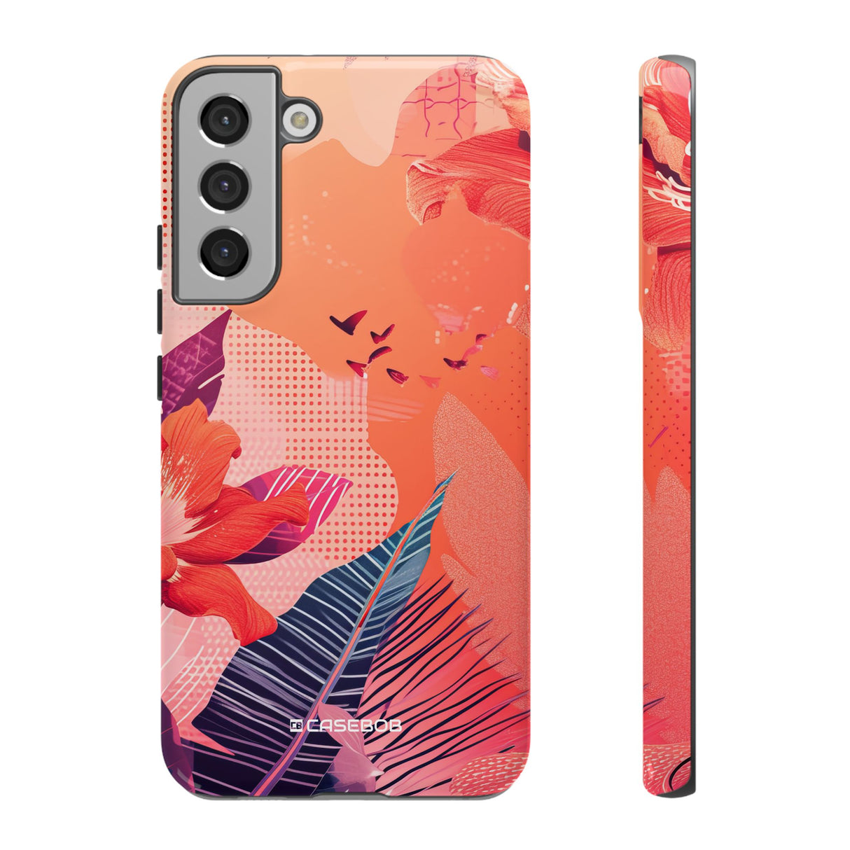 Living Coral Design | Handyhülle für Samsung (Schutzhülle)