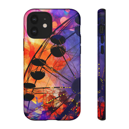 Romantic Ferris Wheel Delight - Protective Phone Case