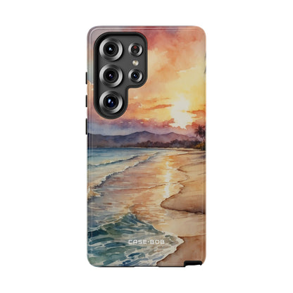 Sunset Reflection Samsung S25 Ultra Case - Tough