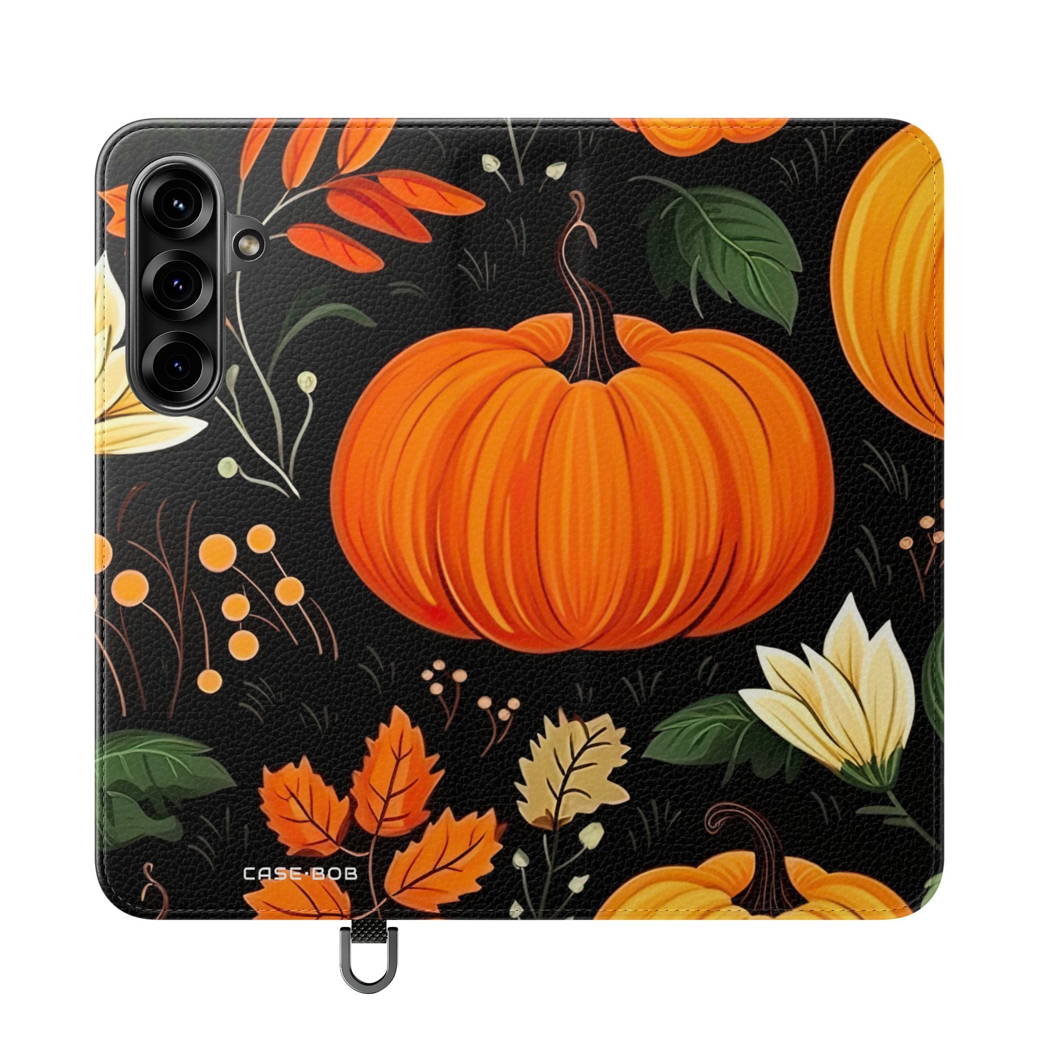 Pumpkin Glow - Samsung S25+ Case - Wallet