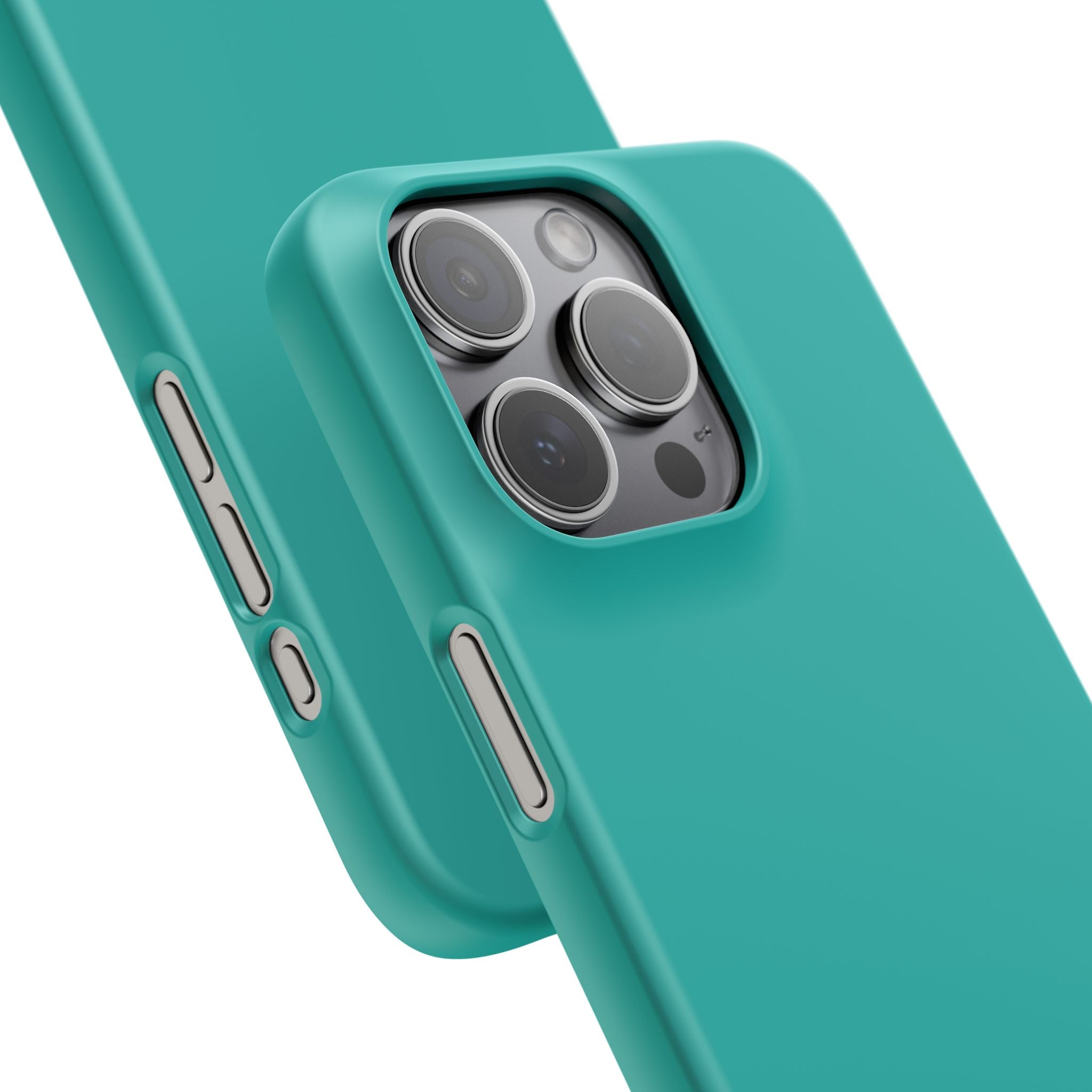 Light Sea Green iPhone 15 - Slim Phone Case