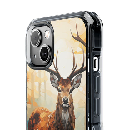 Glowing Stag iPhone 14 Case - Impact