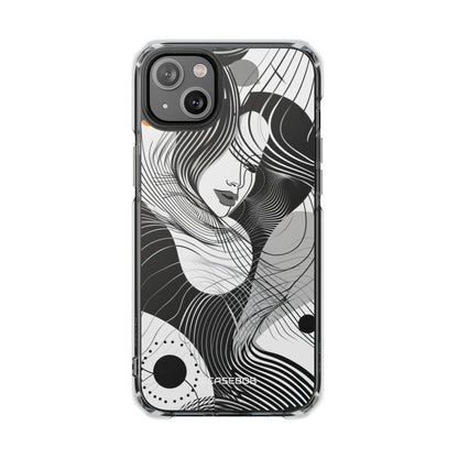 Fluid Noir Rhythm - Phone Case for iPhone