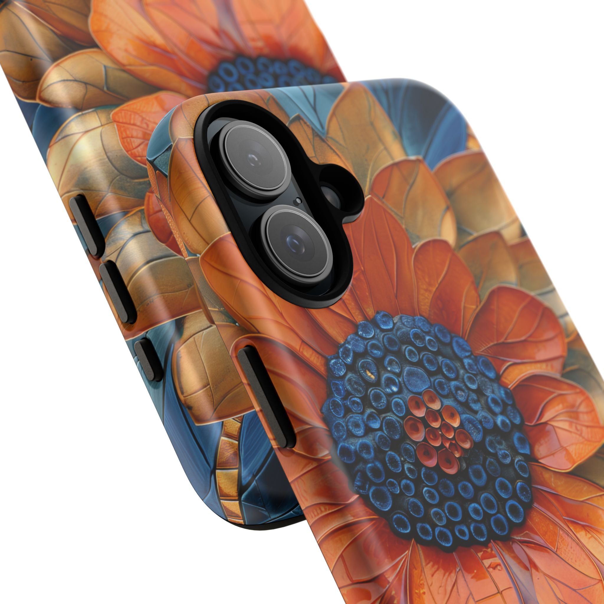 Mosaic Blossom Harmony iPhone 16 - Tough Phone Case