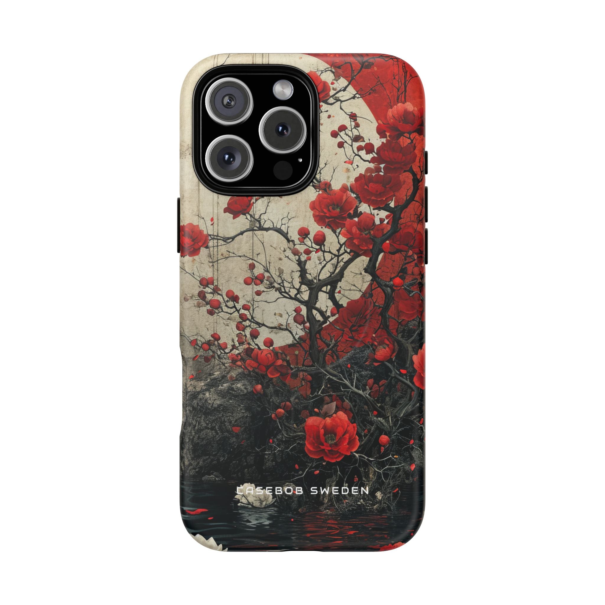 Zen Blossoms in Moonlight iPhone 16 | Tough+ Phone Case