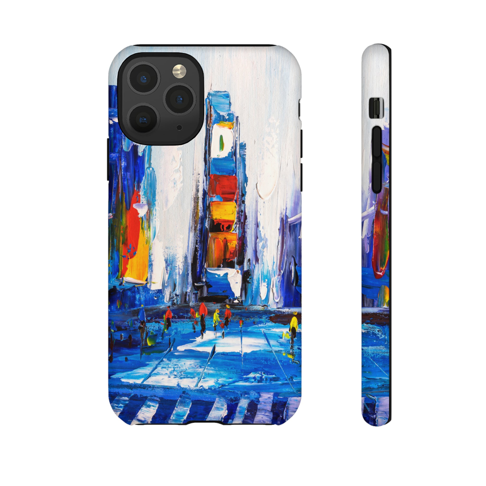 Oil Painting - City View of New York - Protective Phone Case